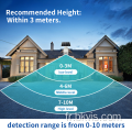 Sécurité du panneau 4G / WiFi CCTV Surveillance PTZ Solar Camera